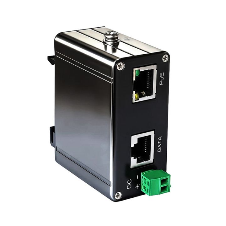 POE Injector DC Input/Output Industrial Passive POE Injector POE ...