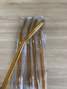 Bộ 9 Cây Ống Hút Thủy Tinh Sáng Tạo Đa Sắc Tặng Cọ Vệ Sinh - Bảo Vệ Môi Trường