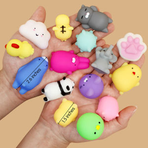 ZEEMIN 15PCS Kawaii Squishies Mochi Anima Squishy Toys For Kids Antistress Ball Squeeze Party Favors Stress Relief Toys For Birthday