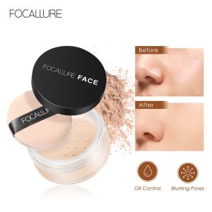 FOCALLURE Setting Loose Powder Waterproof Oil Control Long Lasting Lightweight Natural Matte Face Makeup