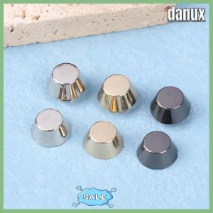 danux 10sets Metal Bag Legs Bottom Rivets For DIY Leather Studs Bag Wear Protection Rivets For Bag Bottom Bag Belt Accessories