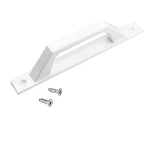 Durable Sliding Door Handle D-Shaped Sliding Door Pulls Aluminum Alloy Storage Cabinet Door Handle