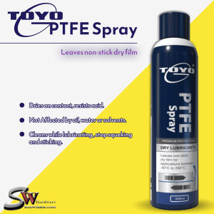 TOYO-G PTFE SPRAY (DRY LUBRICANT) 300ML AEROSOL SERIES