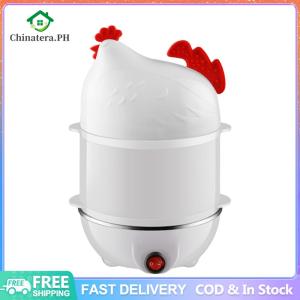 [Fast Delivery] Lovely Chicken Shaped Egg Boiler Steamer Microwave Eggs Cooker Cooking Tool Electric Egg Boiler Cooker Steamer