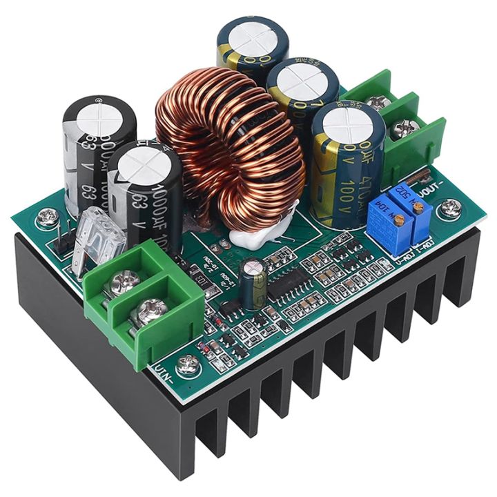 1200W High Power DC to DC Boost Converter, DC 10-36V to 12-80V Boost ...