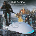 Chuột chơi game không dây ONIKUMA CW917, chuột quang im lặng có thể sạc lại, chuột máy tính USB cho laptop 2.4G. 