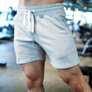 Adam Zero K26 Muscular Slim Fit Men Fitness Sports Casual 14" Inch Short Pants Men Cotton Malaysia Seluar Pendek Lelaki 男短裤