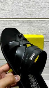 Morstyle Shop Sandal Dodoni HS 791 / Sandal Kulit Pria / Sandal Jepit Jempol