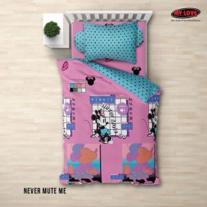 Seprai My Love Sprei My Love Katun Twill Single 120 x 200 Tinggi 30 cm Sprei Katun Sprei Lembut Sprei Tebal Sprei Premium Terlaris
