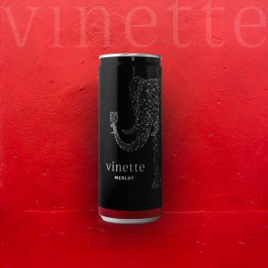 Vinette Red Wine: Merlot alc. 14.5% (CAN)250ML