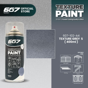 Transrich 607- Texture Paint -Aerosol Spray Paint- Similar Powder Coating Effect & Quality - Buatan Malaysia