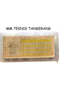 Snapring SET tipe S Snap ring Circlip Internal Retaining Tipe S Penahan bearing Sparepart klip Pengunci Kleman Klem Clip Kancing