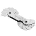 Mal Radius R7-14.5 Gauge Fillet Alat Pengukur Radius Inside Outside. 