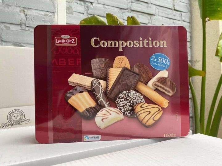 BÁNH QUY TƯƠI ĐỨC LAMBERTZ COMPOSITION 1000g