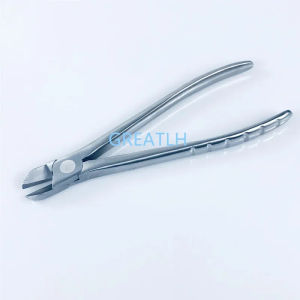 1pcs Kirschner Wire Cutter Flat Nose Pliers with Serrated Jaws Bone Forcep Pin OrthopedicsTool 3 Types Optional