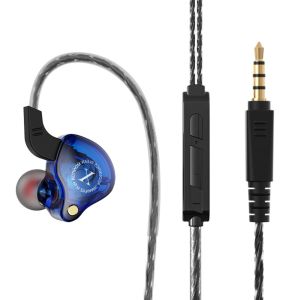 FUNG 3.5mm Wired Earphone with Mic in-Ear Wired Headset Music Earphones Round Head Earpiece Headset Mobile Phone/Tablet/Computer