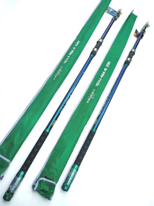 Joran Surf Blood Iguana 360 390 420 Carbon Ringan Kaku Lazada