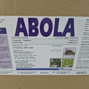 ABOLA Racun Tikus Borong 20KG Cube Biru Advansia Untuk Sawah Gudang Kilang