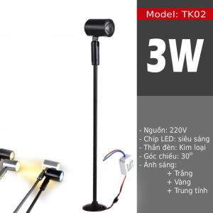 Đèn chiếu sản phẩm trưng bày LED 3W - Đèn Trang trí tủ kính