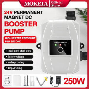 Moketa Water pump Shower booster pump Pressure water pump 24V 250W Automatic Household for Shower