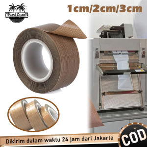 10m Kain Teflon Tape Kain Tahan Panas Kertas Teflon Mesin Press Sealer Baking
