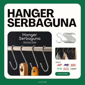 GANTUNGAN BESI HANGER S HOOK HANGER STAINLESS STEEL SERBAGUNA GANTUNGAN MULTIFUNGSI BENTUK S HOOK