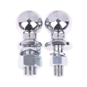 【จัดส่งภายใน 2-3 วัน】 หัวลากโครเมี่ยม50มม. ก้านลากขนาดเส้นผ่าศูนย์กลางชิ้นส่วนพ่วงรถ RV แคมเปอร์อะไหล่คาราวาน