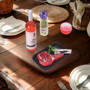 [COD] shiou 5 cái mô phỏng bít tết mì ống tấm dao và nĩa mô hình Kit Dollhouse nhà bếp thực phẩm trang trí đồ chơi phụ kiện tự làm