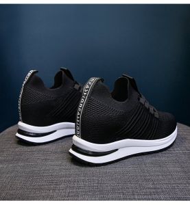 Giày thể thao nữ độn đế 7 phân chất co giãn ôm chân đi êm tăng chiều cao năng động hack dáng đi làm đi chơi Lisa M48