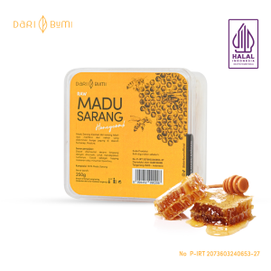 Dari Bumi Madu Sarang Akasia 250 Gr Honeycomb Premium Original
