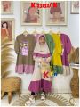 YN - GAMIS ANAK SET HIJAB 2-11 TAHUN/ BAJU MUSLIM NGAJI ANAK PEREMPUAN MOTIF YUMMY POPCORN HIJAB BAJU ANAK NGAJI BAHAN FOXY. 