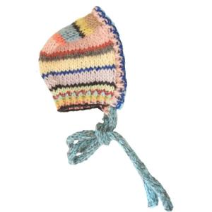 Thời Trang mũ che tai Cho Phụ Nữ Mùa Đông Ấm Áp màu tương phản Mũ Beanie Cho Ngoài Trời Windproof Mũ Dệt Kim Cho mặc hàng ngày