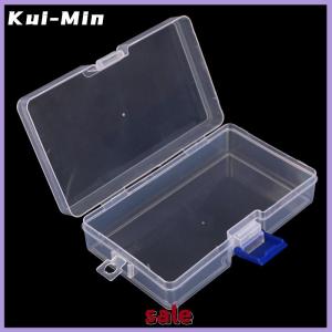 Kui-Min Hot Nhựa rõ ràng các bộ phận lưu trữ hộp đồ trang sức thủ công container Organizer trường hợp