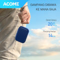 Acome Special Bundling Speaker Bluetooth 5.0 Portable Ultra Bass TWS  A1 + ACOME Micro SD Card 32GB High Speed Up To 90MB/S Class 10 Memory Card All device - Garansi Resmi 1 Tahun. 