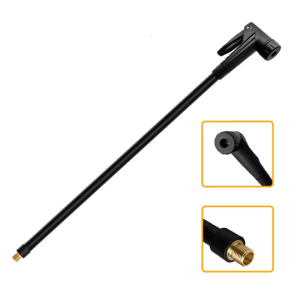 10-200cm Extension TireValve Adaptor TireValve Locking Chuck Quick Connect and Release Tire Inflator Pump Hose Adapter