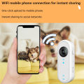 Reddog HD 1080P Wireless Collar Camera No WiFi Required Dog Cat Pet Collar Camera with Video Record Mini Body Camera for Indoor/Outdoor. 