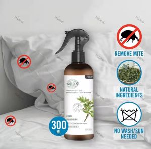 PRICKLY ASH Bed Bug & Dust Mite Control Spray GREEN (300ml) [Effective]
