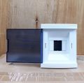 Box mcb listrik 4 phase Group Inbow Tanam Tembok SNI Heles Presto putih biru mini panel. 