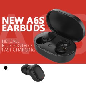 YOOGOO A6S TWS Wireless Bluetooth 5.0 Earphone sport Earbuds Headset With Mic For All Smartphone Macaron color Headphones