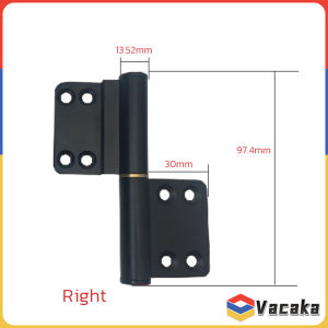 Vacaka Lift-Off Hinges Flag Hinges Black Door Hinge Removable Flag Hinges