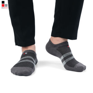 Tất Vớ Nam Cổ Ngắn Sợi Tre Bamboo Giày Lười Giày Hài Có Silicon Chống Trượt Kháng Khuẩn Khử Mùi Bizmen - BSC.005
