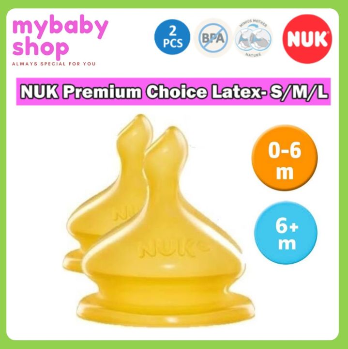 Anti Colic Nuk Yellow Teats NUK Premium Choice Anti-Colic Wide