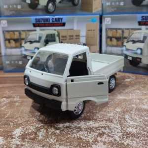 MAINAN MOBIL REMOTE CONTROL RC PICK UP CARGO RC BOX BISA BUKA PINTU DAN MENGELUARKAN ASAP BATRAI CAS 2.4 GHZ