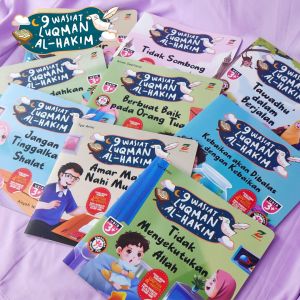 9 Wasiat Luqman Al Hakim Buku Cerita Anak isi 9 Buku Softcover