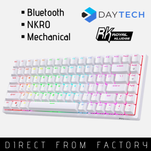 Royal Kludge RK84 Wireless Bluetooth or Wired Hot Swappable Mechanical Gaming Keyboard