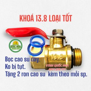 VAN KHÓA BÉC 13.8 PHUN NƯỚC PHUN SƯƠNG LOẠI TỐT