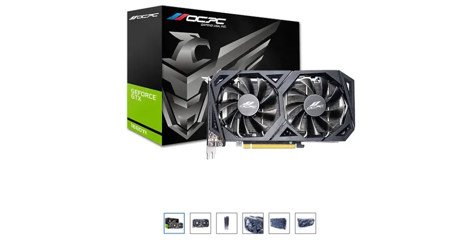 1660ti 6gb Gtx 1650 Gtx 1660 Ti BRANDNEW OCPC GF GTX 1660-TI XE