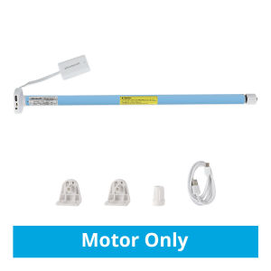 zemismart Tuya Zigbee Electric Blinds MotorRecharagble Roller Shade Motor Alexa Voice Control Tubular Blinds Motor for 17/25/28mm Tube Support Solar PanelSupport Homekit Control via Matter M1 Hub