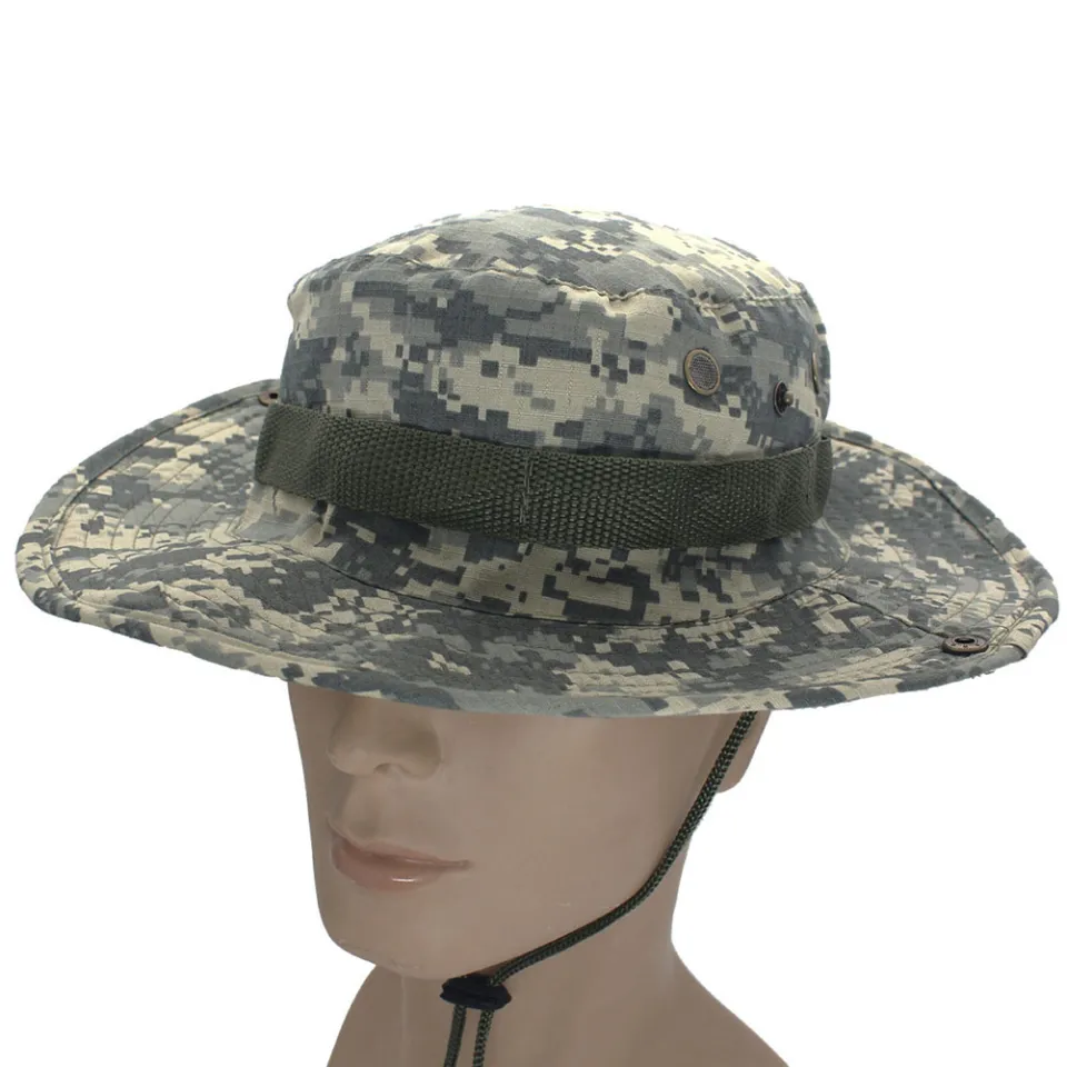 CTGT Bucket Hat Wide Brim Military Hats Sun Hat Boonie Hunting Fishing  Outdoor Cap