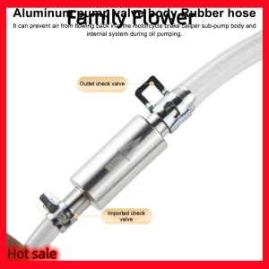 Family Flower Flash Sale เครื่องมือปั๊มเปลี่ยนน้ำมันเบรกรถจักรยานยนต์รถยนต์เครื่องมือเบรคไฮดรอลิกเบรกระบายการเชื่อมต่อ ซีลโดยไม่มีการรั่วไหล